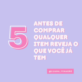 5 Passos para deixar de ser Consumista de uma vez