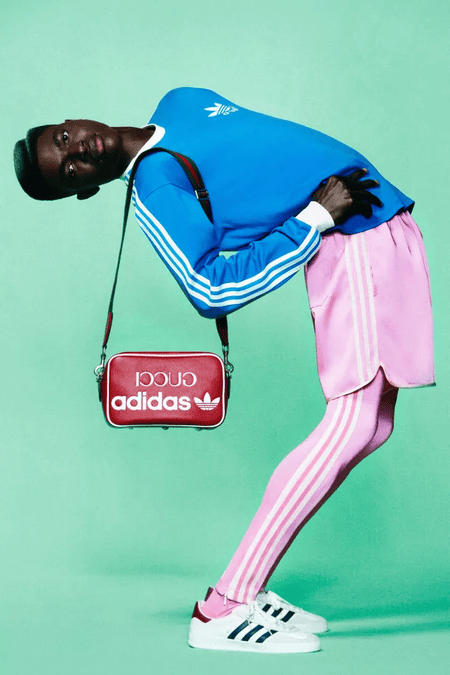 Collab gucci e adidaS