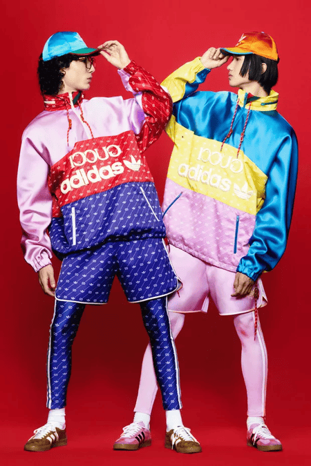 Collab gucci e adidaS