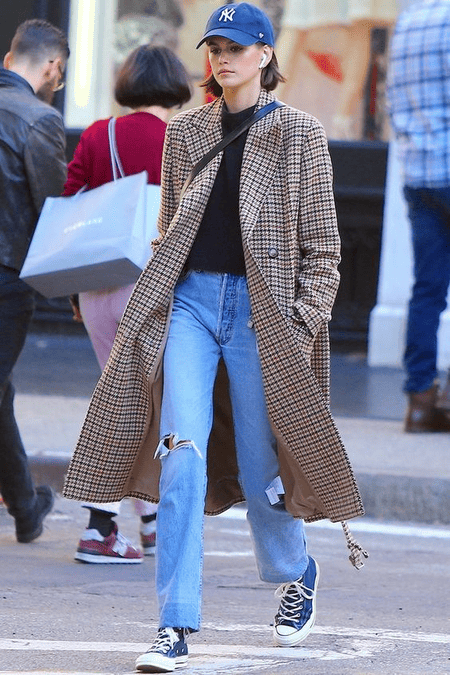 o estilo de kaia gerber