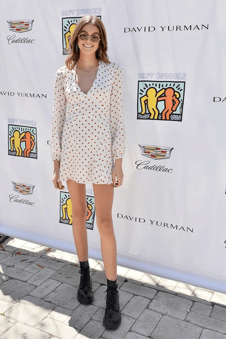 o estilo de kaia gerber