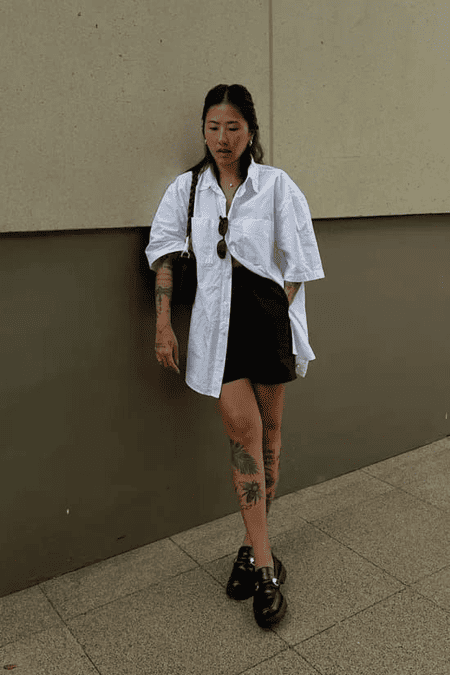 Como usar Camisa Branca