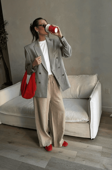 Sapatos para usar com Calça Larga