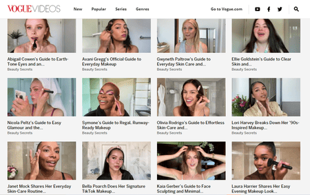 Dica: Vogue Beauty Secrets