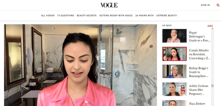 Dica: Vogue Beauty Secrets