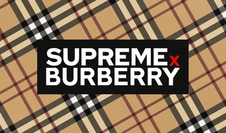 Supreme e burberry