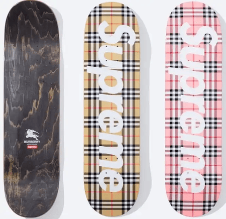 Supreme e burberry