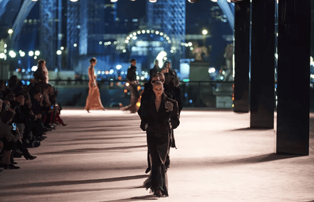 Desfile saint laurent- paris fashion Week