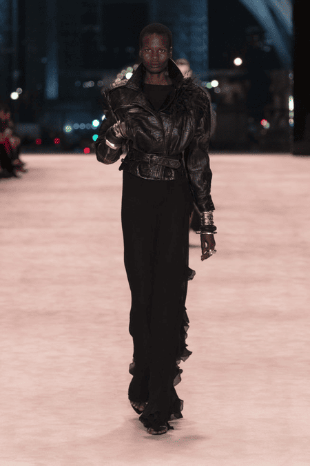 Desfile saint laurent- paris fashion Week
