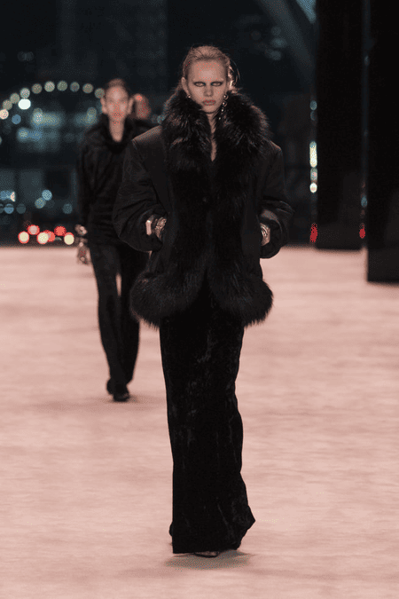 Desfile saint laurent- paris fashion Week