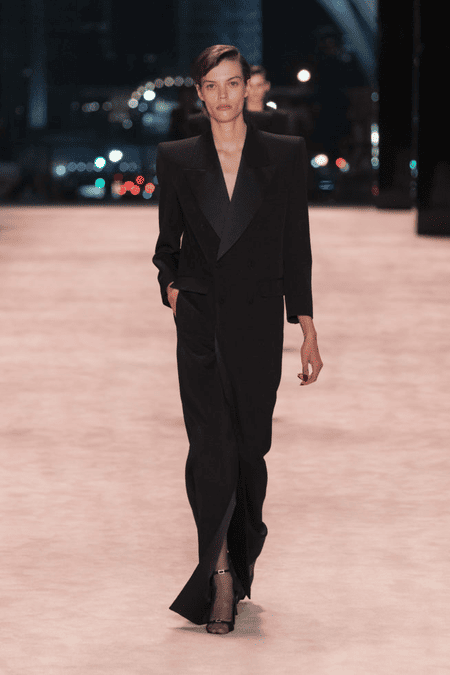 Desfile saint laurent- paris fashion Week