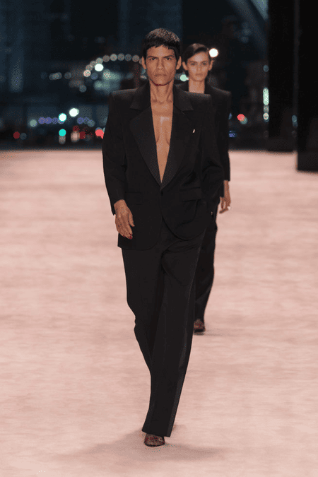 Desfile saint laurent- paris fashion Week