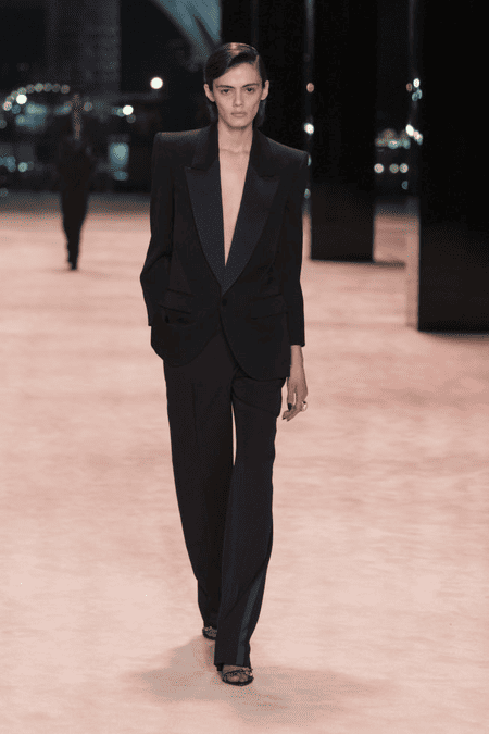 Desfile saint laurent- paris fashion Week