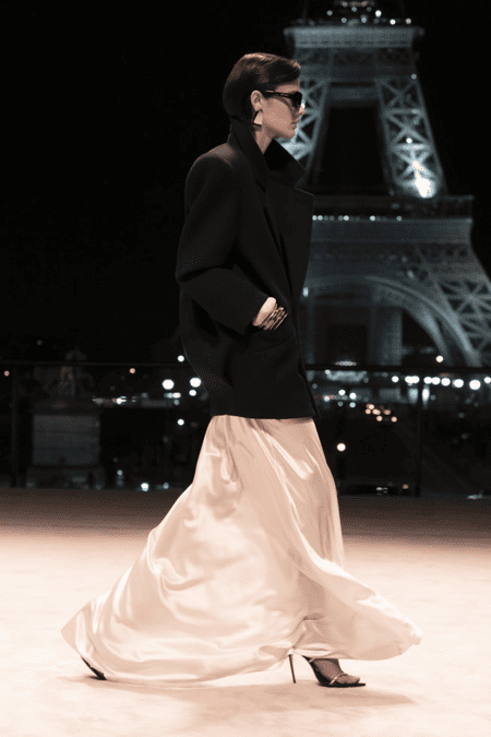 Desfile saint laurent- paris fashion Week