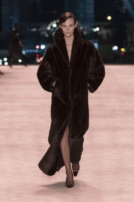 Desfile saint laurent- paris fashion Week