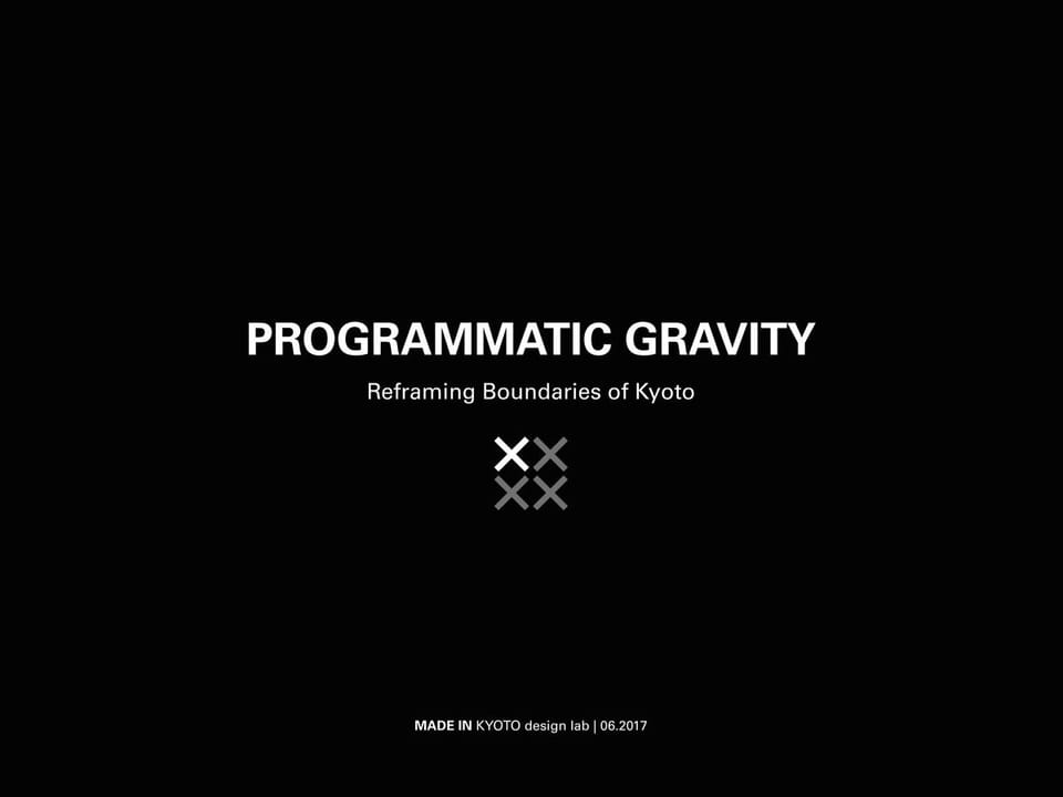 PROGRAMMATIC GRAVITY, 2017