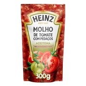 Molho de Tomate Heinz Azeitona Sachê 300g 