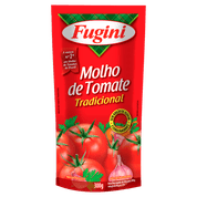 Molho de Tomate Fugini Tradicional Sachê 300g