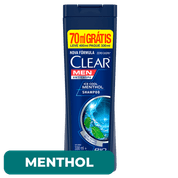 Shampoo Clear Ice Cool Menthol 400ml 