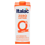 Leite Longa Vida Italac Zero Lactose Semidesnatado 1L