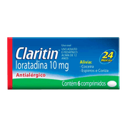 Claritin 10mg 6 Comprimidos