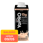 Bebida Láctea YoPro Coco com Batata Doce 250ml - data próx