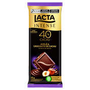 Chocolate Lacta 40% Cacau Avelã e Crocante de Cacau 85g 