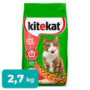 Ração Kitekat Gatos Adultos Mix de Carnes 2,7kg 