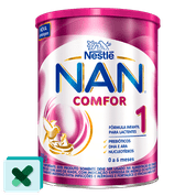 Fórmula Infantil NAN Comfor 1 Nestlé 800g
