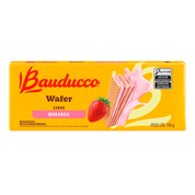 Biscoito Bauducco Wafer Morango 140g 