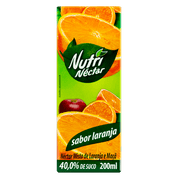 Suco de Néctar Nutri Néctar Laranja 200ml