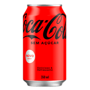 Refrigerante Coca-Cola Sem Açúcar 350ml 