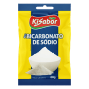 Bicarbonato de Sódio Kisabor 60g 
