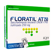 Floratil AT 250mg 10 cápsulas