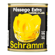 Pêssego em calda Schramm 450g