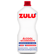 Álcool Líquido Zulu c/ bicarbonato 1L 