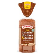 Pão de Forma Wickbold Integral Castanha-do-pará e Quinoa 350g 