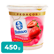 Iogurte Batavo Pedaços de fruta Morango 450g 