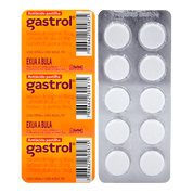 Gastrol 7000UI 10 pastilhas mastigáveis