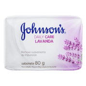 Sabonete em barra Johnson's Lavanda 80g 