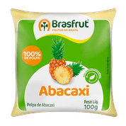 Polpa de Fruta Congelada Brasfrut Abacaxi 100g 