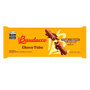 Biscoito Bauducco Choco Biscuit Tube 80g 