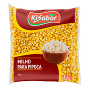 Milho de Pipoca Kisabor 500g