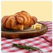 Mini Croissant Presunto e Queijo 1un - aprox 31,5g