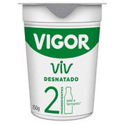 Iogurte Desnatado Vigor Viv 150g 