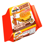 Sanduíche Aurora Faroeste X Burger 130g 