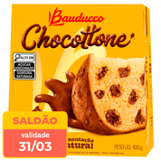 Chocottone Bauducco 400g - data próx