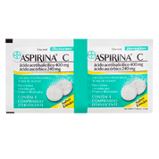Aspirina C Efervescente Limão 2