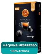 Cápsula de Café 3 Corações p/ Nespresso Intenso 10un