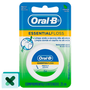 Fio Dental Oral-b Essential Floss Menta 25m